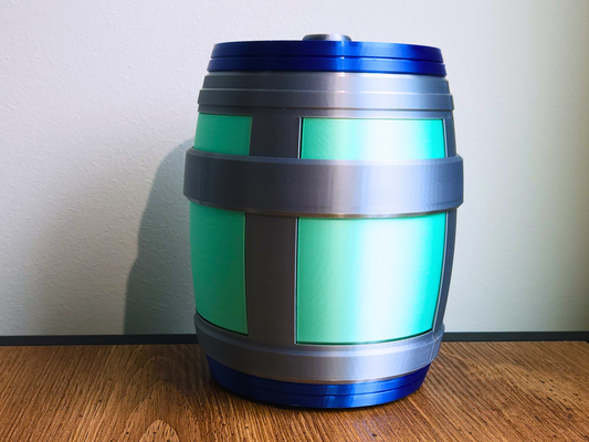 LIMITED EDITION: Metallic Battle Royale-Inspired Gaming Light - Color Changing