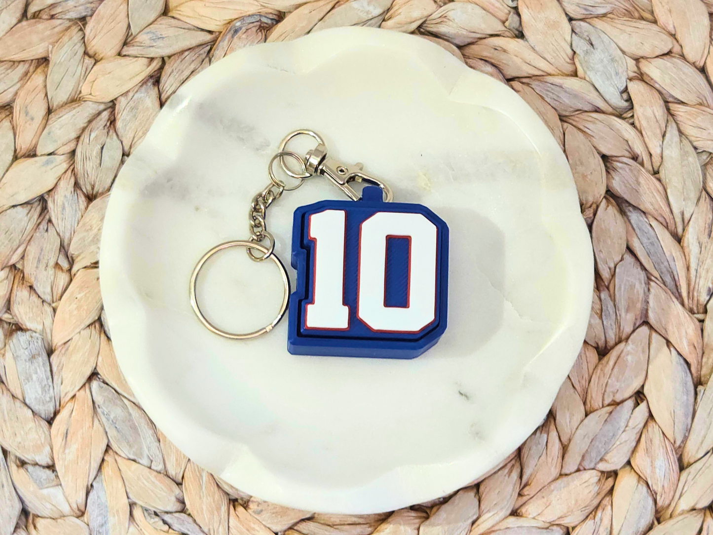 Lucky Buffalo Fidget Clicker Keychain