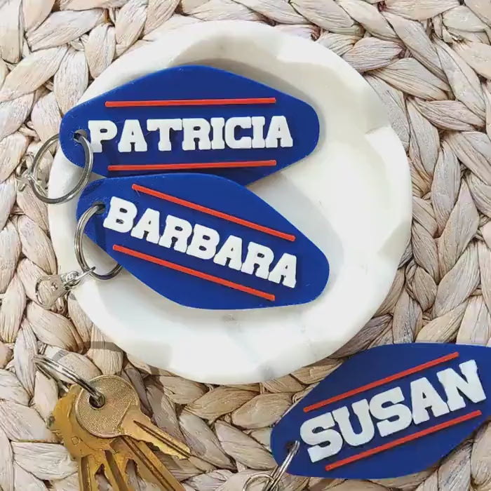 Buffalo Football Retro Keychain | Personalized