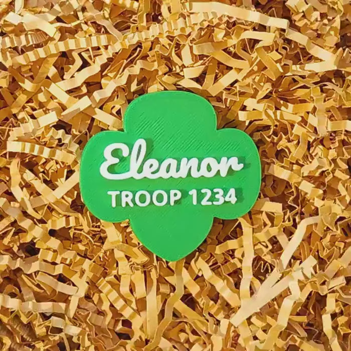 Girl Scout Magnet with Name | Personalized