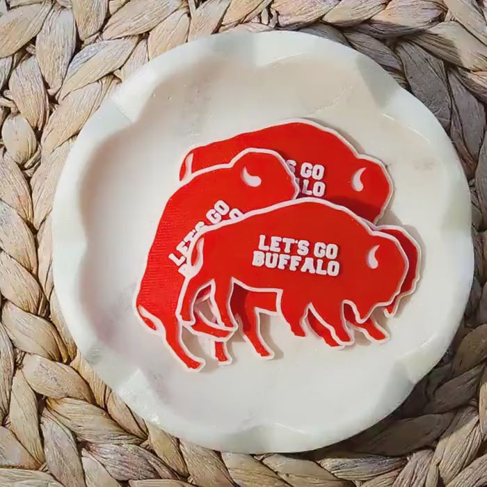 Retro Buffalo Football Magnet | Let’s Go Buffalo