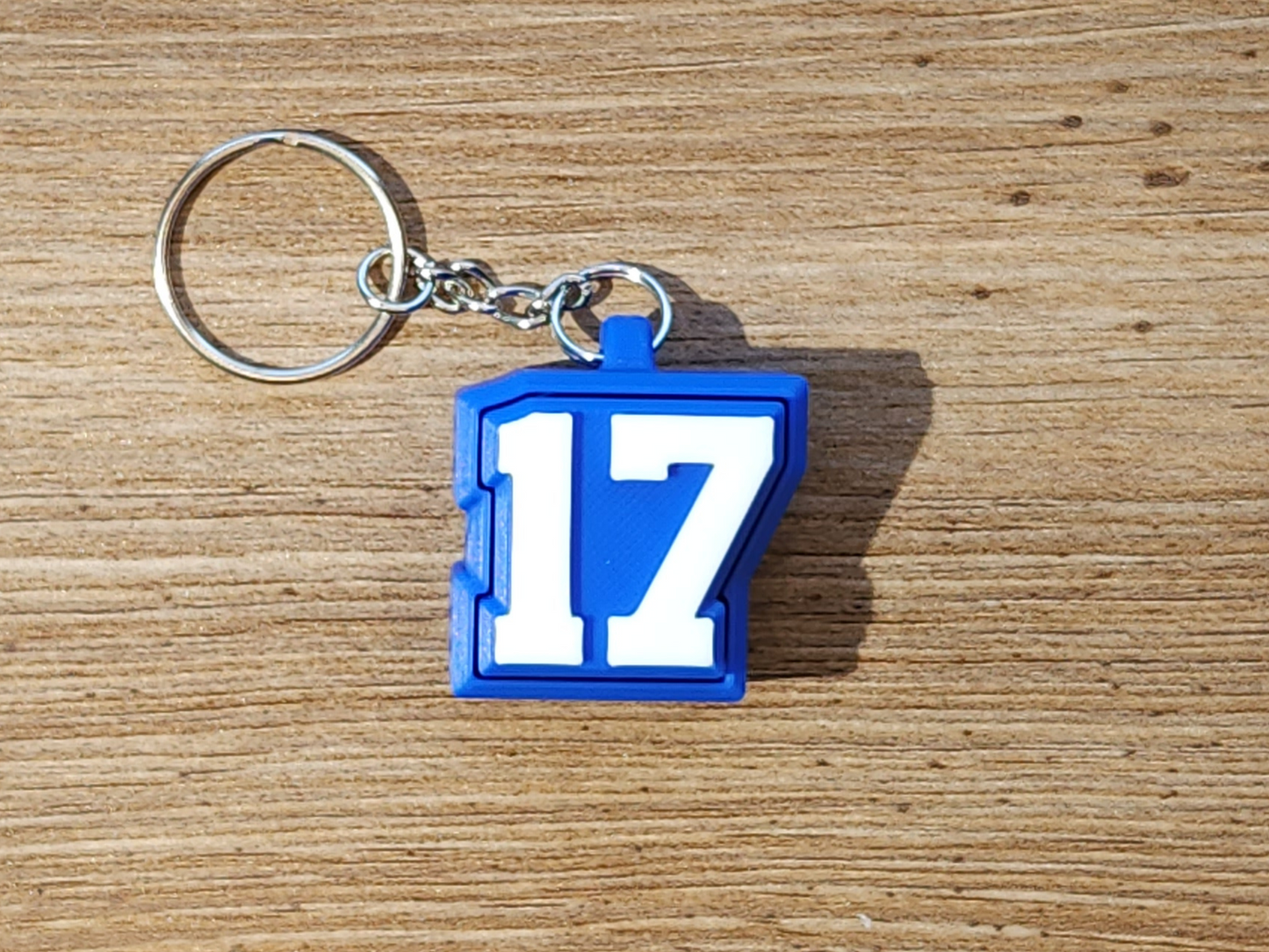 #17 Lucky Buffalo Fidget Clicker Keychain