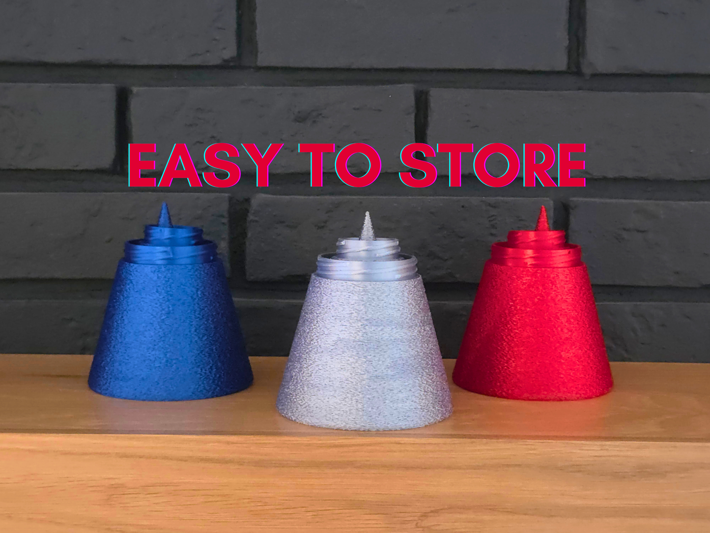 Buffalo Christmas Trees - Set of 3