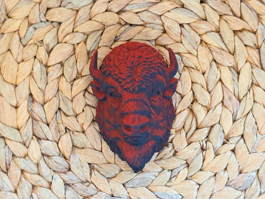 NEW! Bison Head Magnet