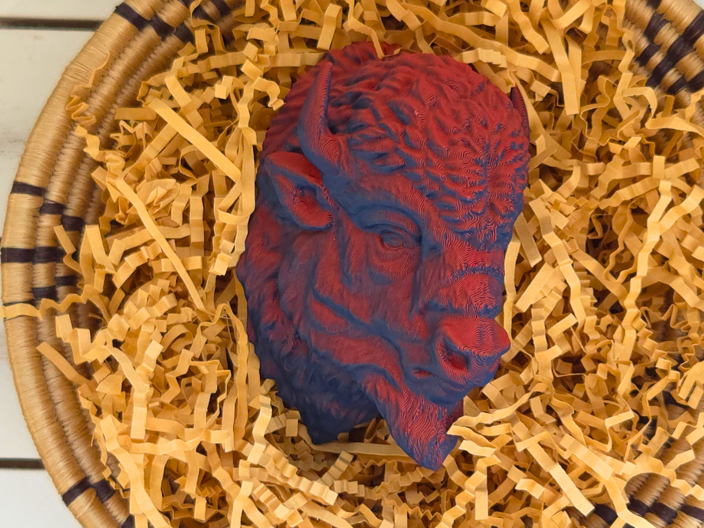 NEW! Bison Head Magnet
