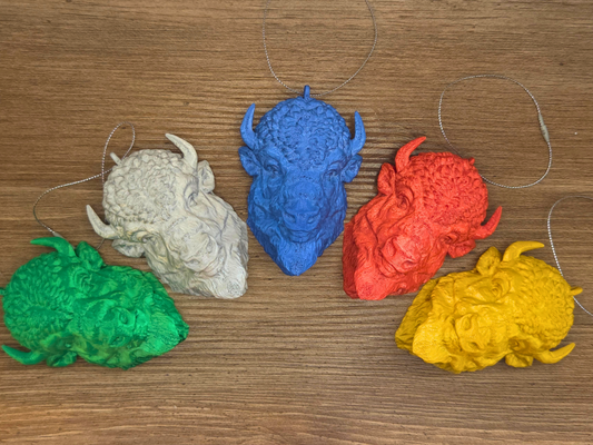 PREORDER | Bison Christmas Ornaments