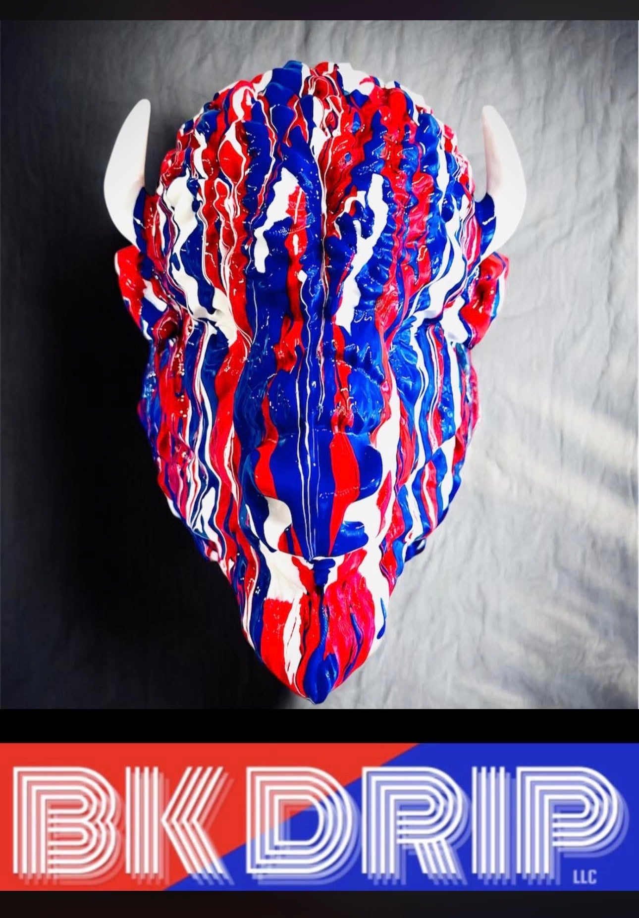 BK Drip Custom Bison Head