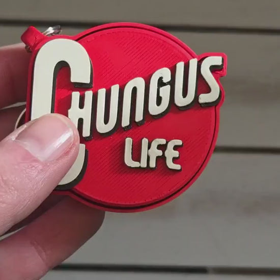 The Original Chungus Life Fidget Clicker Keychain, Backpack Charm