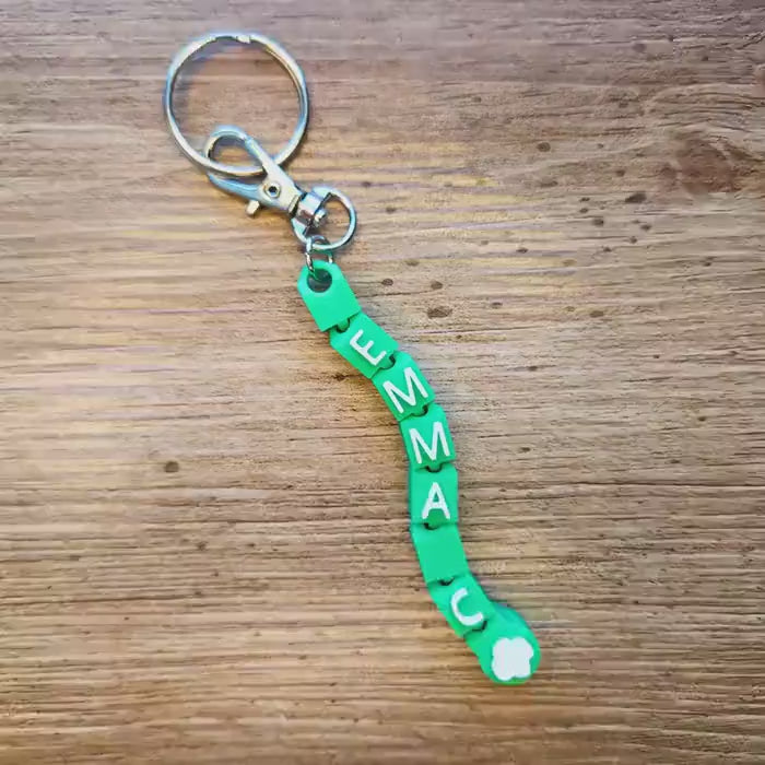 Scout Keychain or Backpack Charm - Custom | Scout Gift | Personalized Troop Number or Name | Cookie Sale Gift